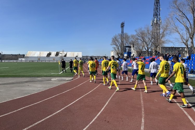 Ақсу футболшылары грандқа қарсы ойында мінез танытты