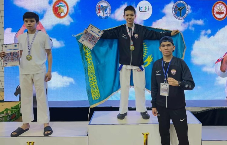 Павлодарские таеквондисты вернулись с золотыми медалями с Кубка Азии