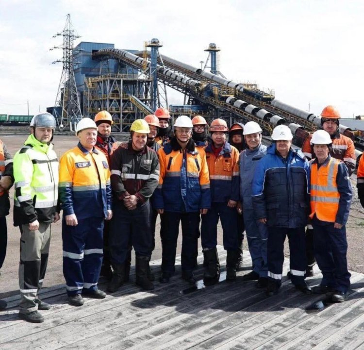 Экибастузский «Богатырь Комир» посетила делегация Федерации профсоюзов РК