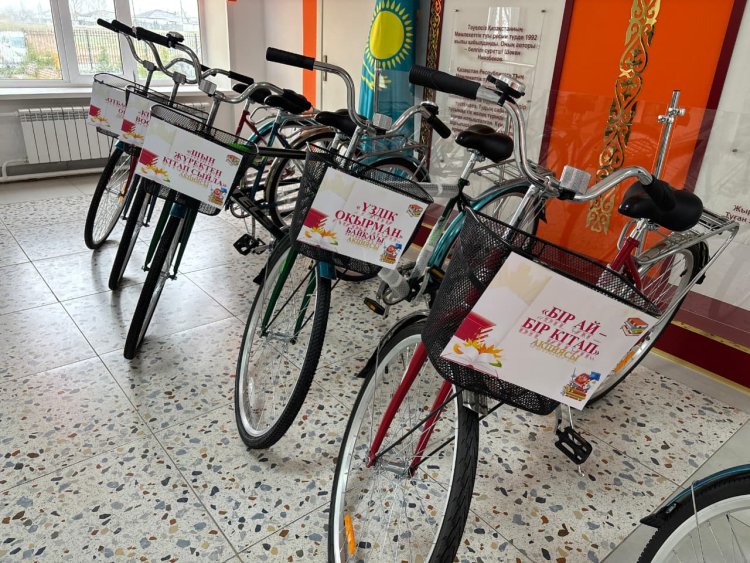 Кітап оқығаны үшін павлодарлық оқушылар велосипедке ие болады