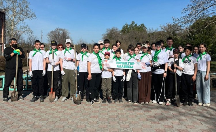 В школах Павлодарского района провели «Зеленый апгрейд»
