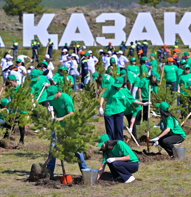 Баянауылда «Таза Қазақстан» акциясы аясында республикалық телекөпір өтті