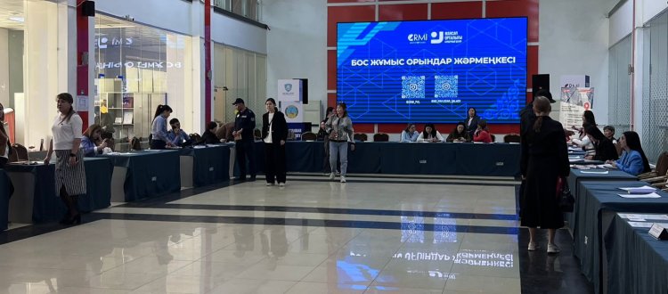 Павлодарда жәрмеңкеде мыңдаған бос жұмыс орны ұсынылды