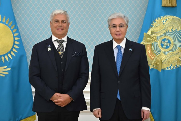 Мемлекет басшысы Халықаралық кинология федерациясының президентін қабылдады