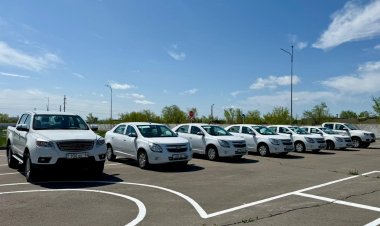 Павлодар облысында жерге орналастыру саласына жеті жаңа қызметтік көлік берілді