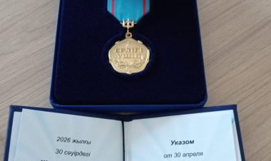 Павлодарского спасателя наградили от имени Президента