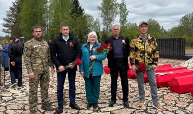Павлодарлық және ресейлік іздеушілер қаза тапқан батырларды еске алды