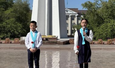 Батырларға тағзым: павлодарлық оқушылар Ұлы Отан соғысы қаһармандарын еске алды