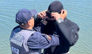 Екібастұзда құтқарушылардың су астындағы оқу-жаттығуы өтті