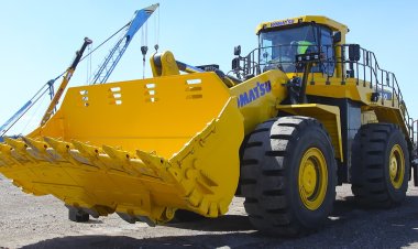 «Богатырь Көмірде» Қазақстандағы алғашқы Komatsu WA900-8R жүк тиегіші іске қосылды