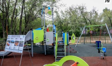 Павлодарда жаңа балалар және спорт алаңдары көбейеді