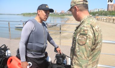 Павлодарда суға түсу маусымы алдында қауіпсіздік күшейеді