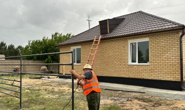 Тереңкөл ауылында жаңа ветеринарлық пункт салынып жатыр