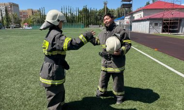 В Павлодаре школьники соревновались за звание юных спасателей
