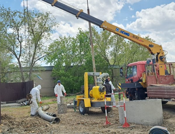 Павлодар облысындағы қалалардың біріндегі кәріз құбырлары 50 жылға жаңартылады