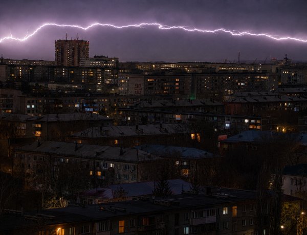 23 мамырда Павлодар облысында жаңбыр жауып, найзағай ойнайды