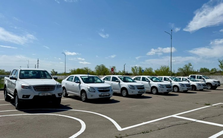 Павлодар облысында жерге орналастыру саласына жеті жаңа қызметтік көлік берілді