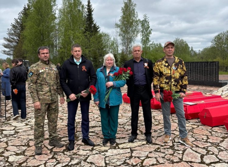 Павлодарлық және ресейлік іздеушілер қаза тапқан батырларды еске алды