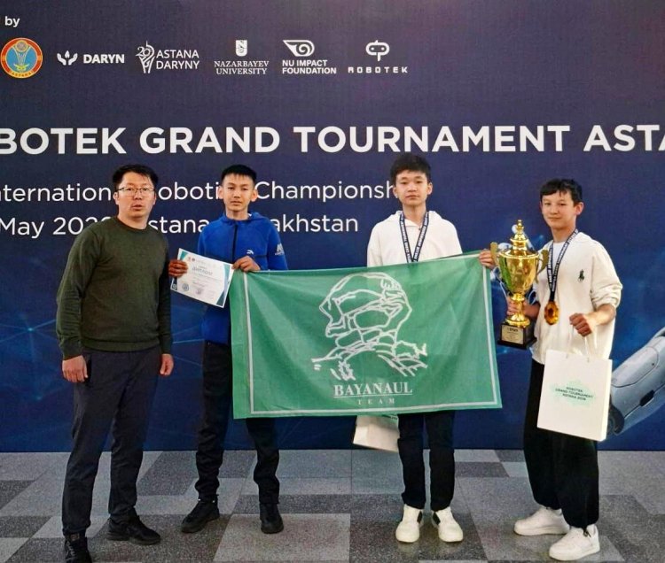 Павлодарские школьники отличились на международном чемпионате