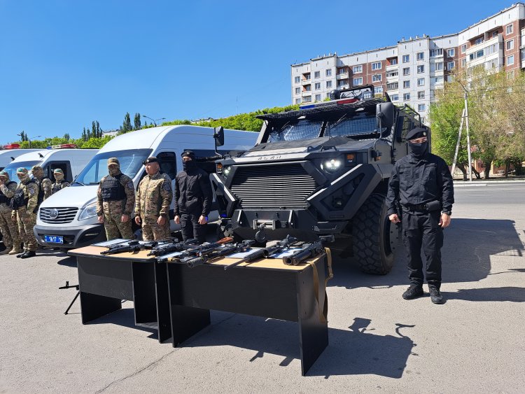 Павлодар полициясы жаңа арнайы техникамен толықты
