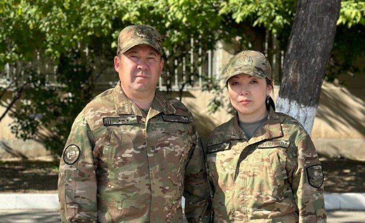 Многодетная семья офицеров Нацгвардии живет в Павлодаре
