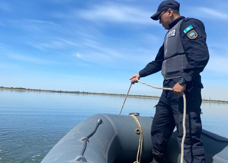 Спасатели Экибастуза провели тренировку под водой