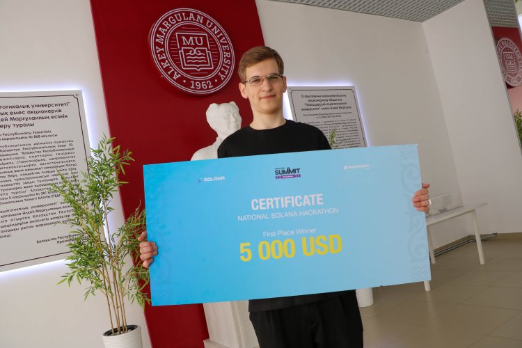 Павлодарлық студенттер Қазақстандағы ең ірі AI-хакатонда үздік атанды