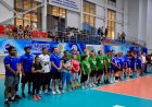 Павлодарда спорт саласының мамандары волейболдан бақ сынады