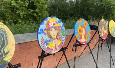 Лето в Аксу началось с творчества