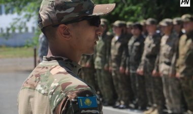 Павлодарда болашақ сарбаздардың әскери-далалық жиыны басталды