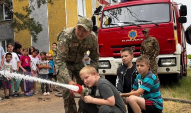 В Павлодарской области детям преподали урок безопасности