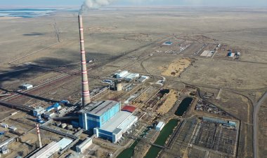 Аким Экибастуза посетил стройплощадку третьего энергоблока ГРЭС-2