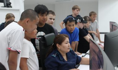 Учащимся Павлодара раскрыли некоторые секреты криминалистов и кинологов