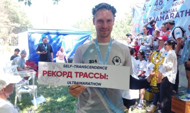 Экибастузец установил рекорд трассы в двухсуточном забеге