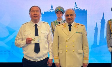 Павлодарда полиция күні қарсаңында үздік тәртіп сақшылары марапатталды