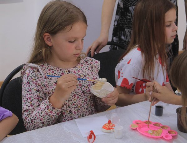 Павлодар музейіндегі «Құпия код»: балалар ұлттық өнерді жаңа қырынан таныды
