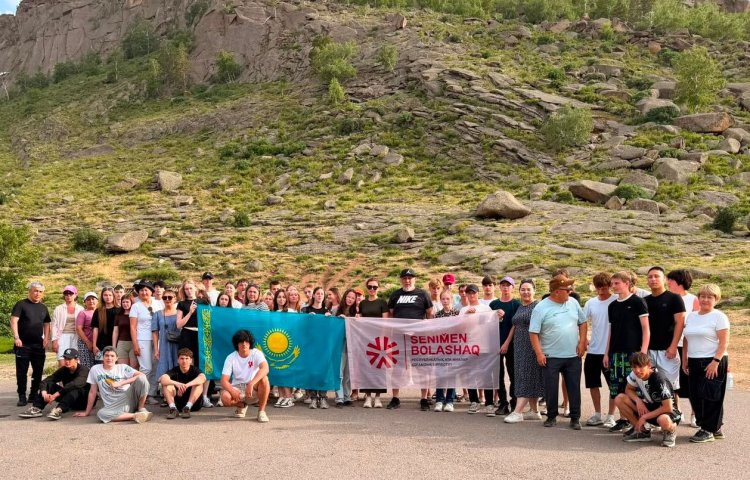 «Жас ұрпақ» тәрбиеленушілері Баянауылға саяхат жасады