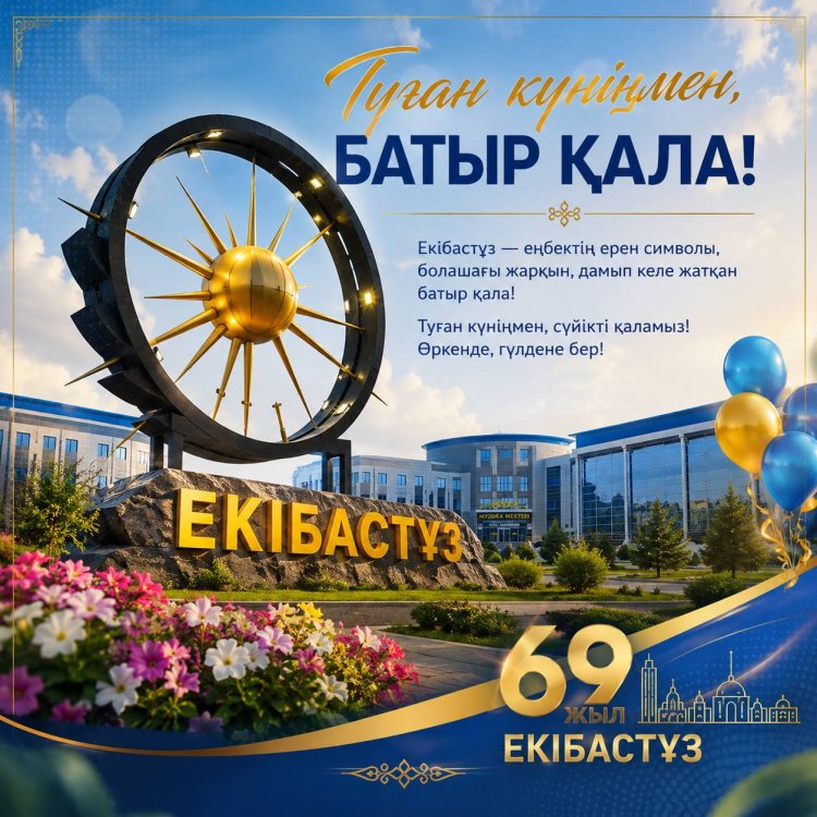 Асаин Байханов поздравил экибастузцев с Днём города