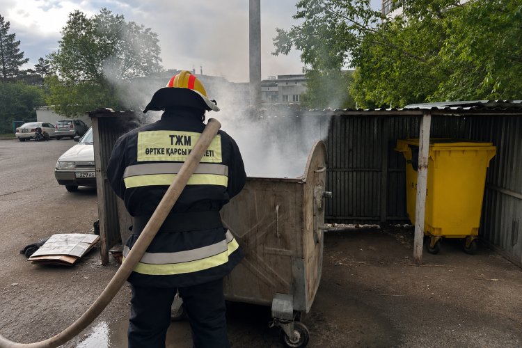 Павлодар облысында бір тәулікте өрт қауіпсіздігін елемеуден үш оқиға тіркелді