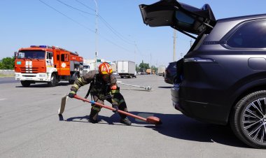 Павлодар құтқарушылары өрт кезінде әрекет ету тәртібін түсіндіреді