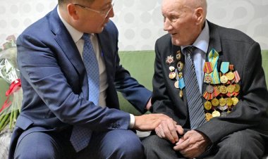 Павлодар облысының Ұлы Отан соғысының ардагері 100-ге келді