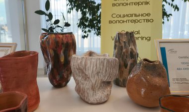 Красоту в неправильных формах показали павлодарские волонтеры