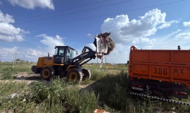 Павлодарда заңсыз қоқыс үйінділерімен күрес жалғасуда