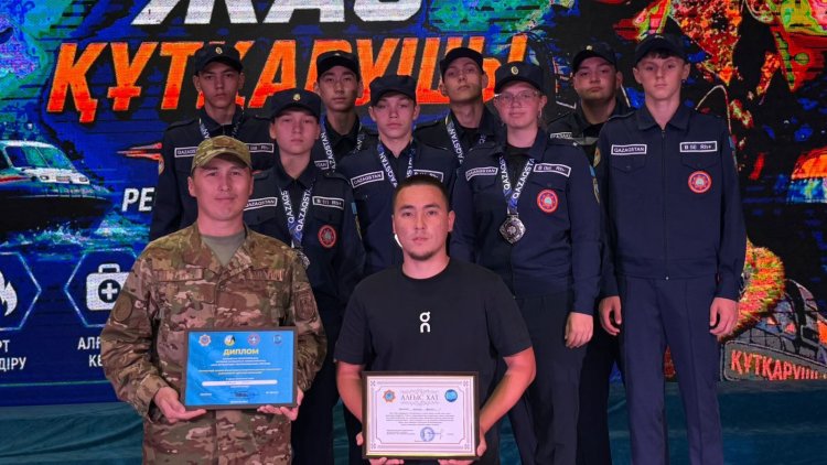Павлодарлық жас құтқарушылар республикалық слетте жүлдеге ие болды