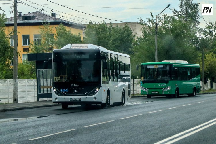 Павлодарда бес автобус бағыты уақытша өзгереді