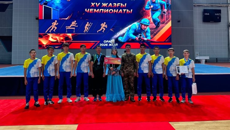 Павлодарлық жас құтқарушы Қазақстан чемпионатының қола жүлдегері атанды