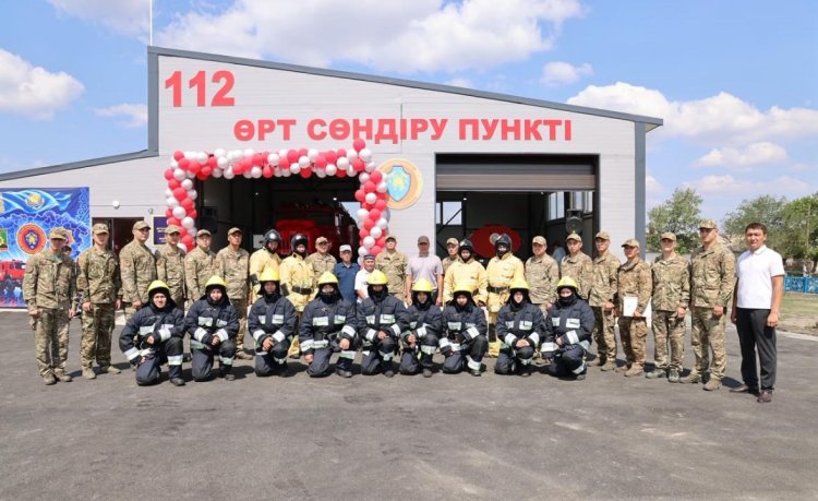 «Ауыл құтқарушылары»: 226-шы ерікті өртке қарсы бекеті Павлодарда ашылды