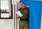 Павлодарда Ұлттық ұлан сарбазы туған күнінде Құрылтай сайлауында дауыс берді