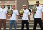 Екібастұзда чемпиондар Құрылтай сайлауына ерекше образбен келді