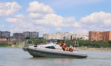 Павлодар облысының құтқарушылары жаңа заманауи катермен жабдықталды